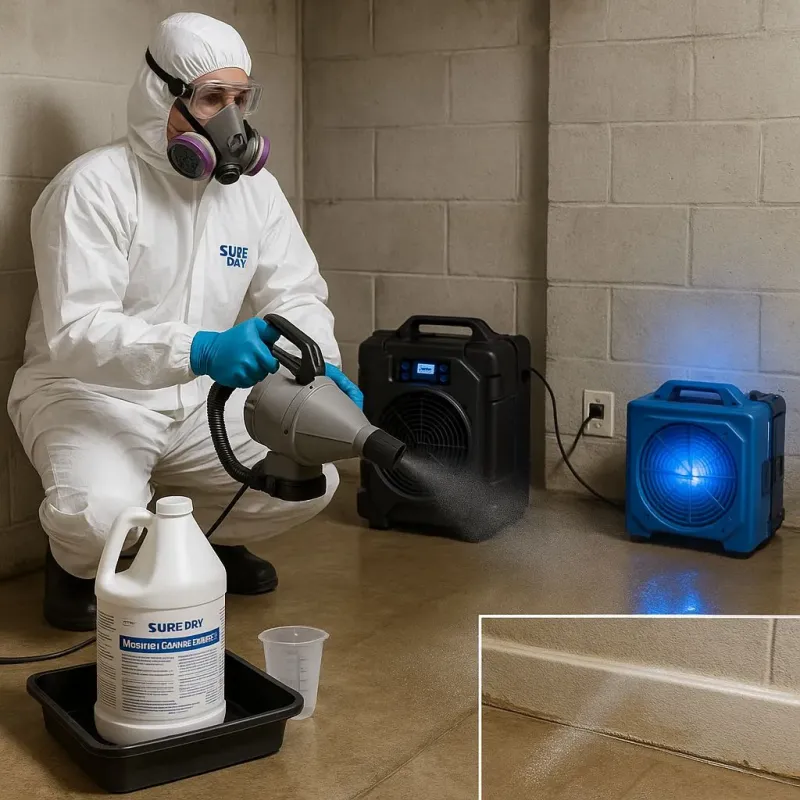 Sanitization and Odor Removal process in Krotz Springs, LA
