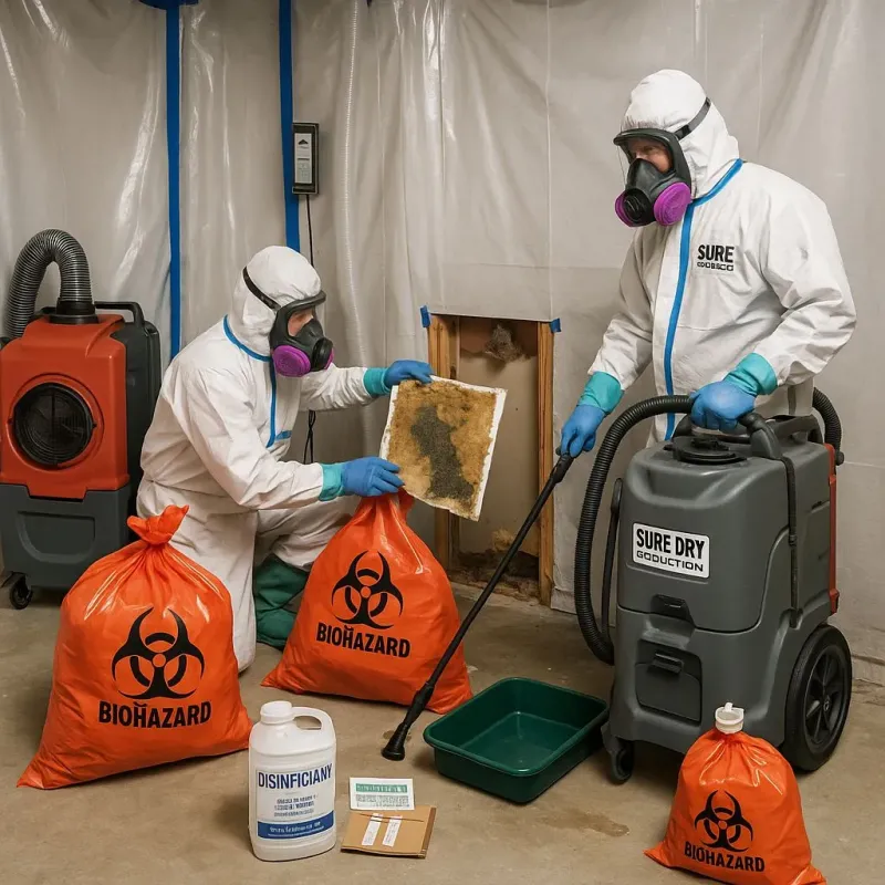 Contaminated Water Handling Protocols process in Krotz Springs, LA