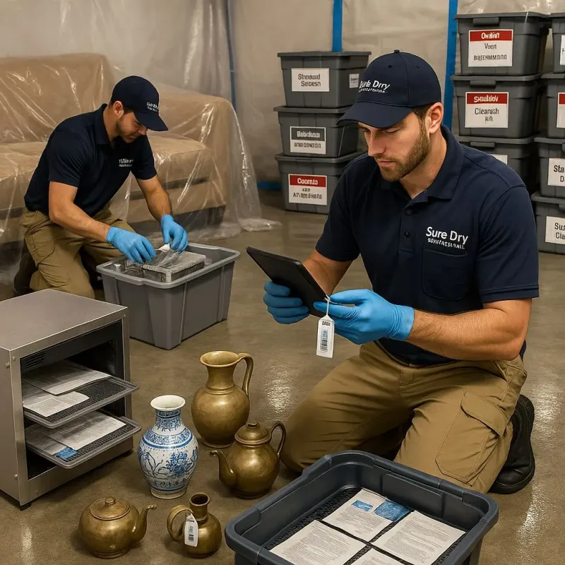 Content Protection and Restoration process in Krotz Springs, LA