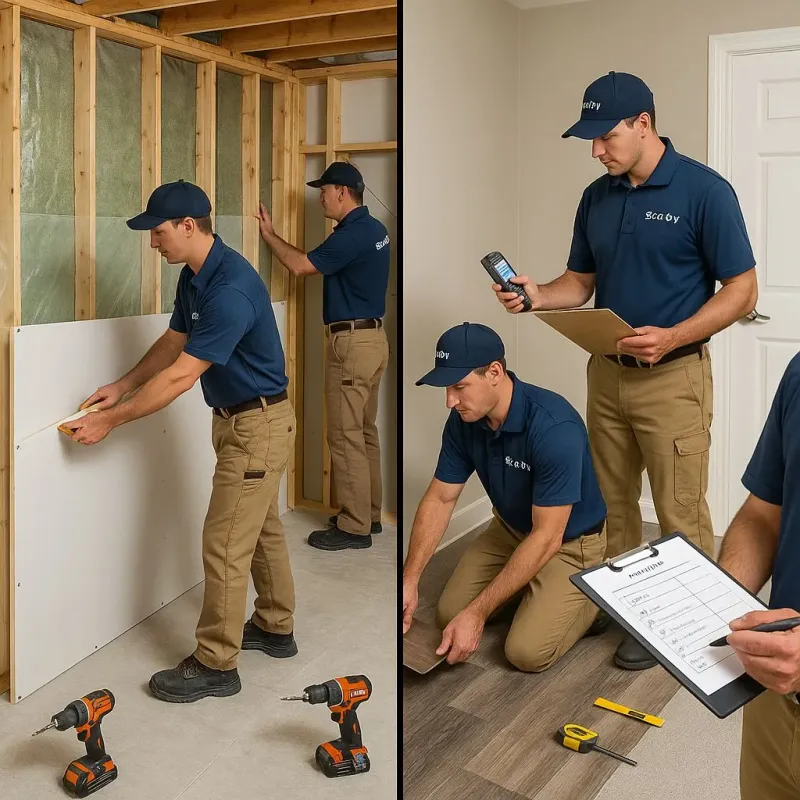 Repairs and Reconstruction process in Krotz Springs, LA
